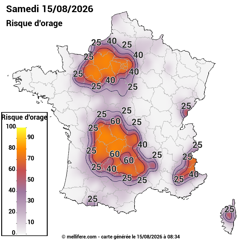 Prévision risques orage 15/08